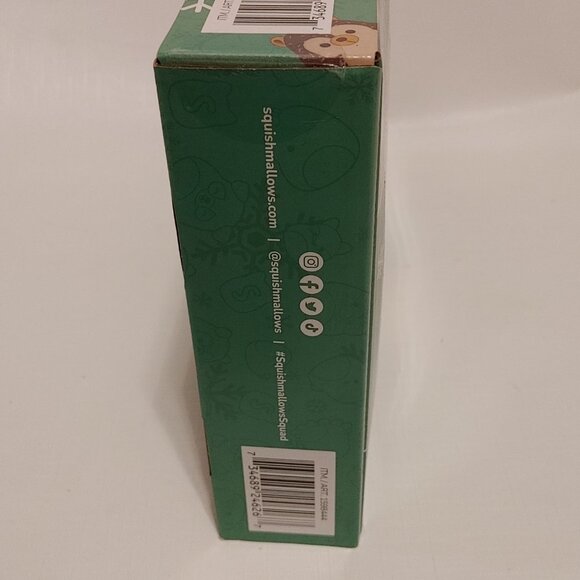 Squishmallows HOLIDAY BRIGHT COLLECTION Ornament Set of 8 - Picture 2 of 3